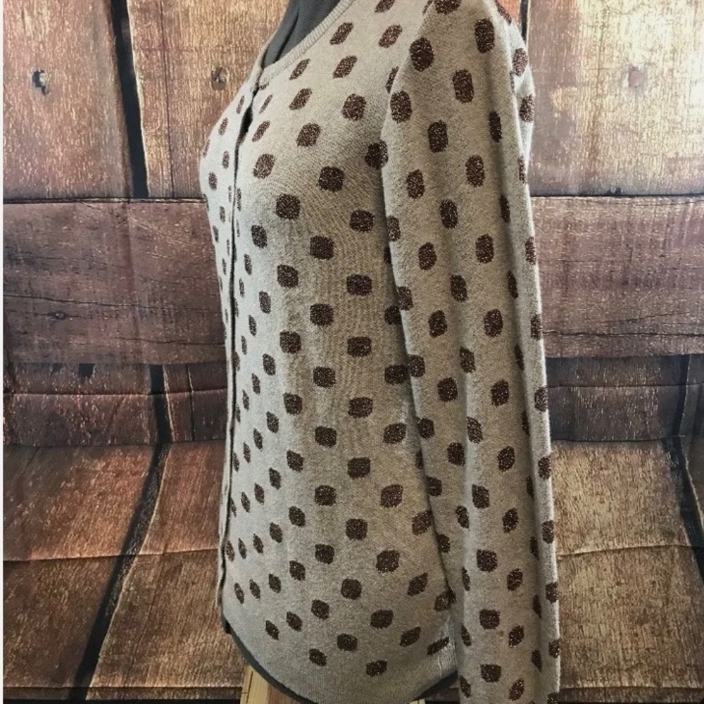 Old Navy S/P Swiss Dot Cardigan Sweater - Picture 4 of 8